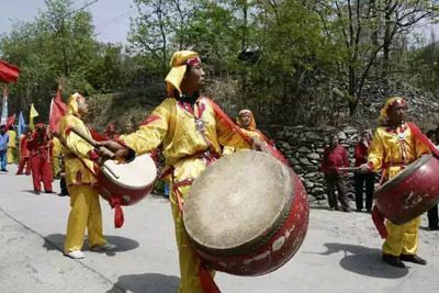 北窖村大鼓会