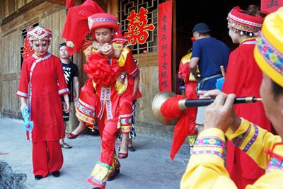 土家族传统婚俗